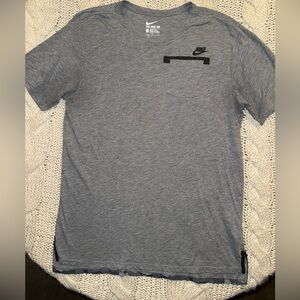 Nike Tee athletic cut Men's Gray T-Shirt